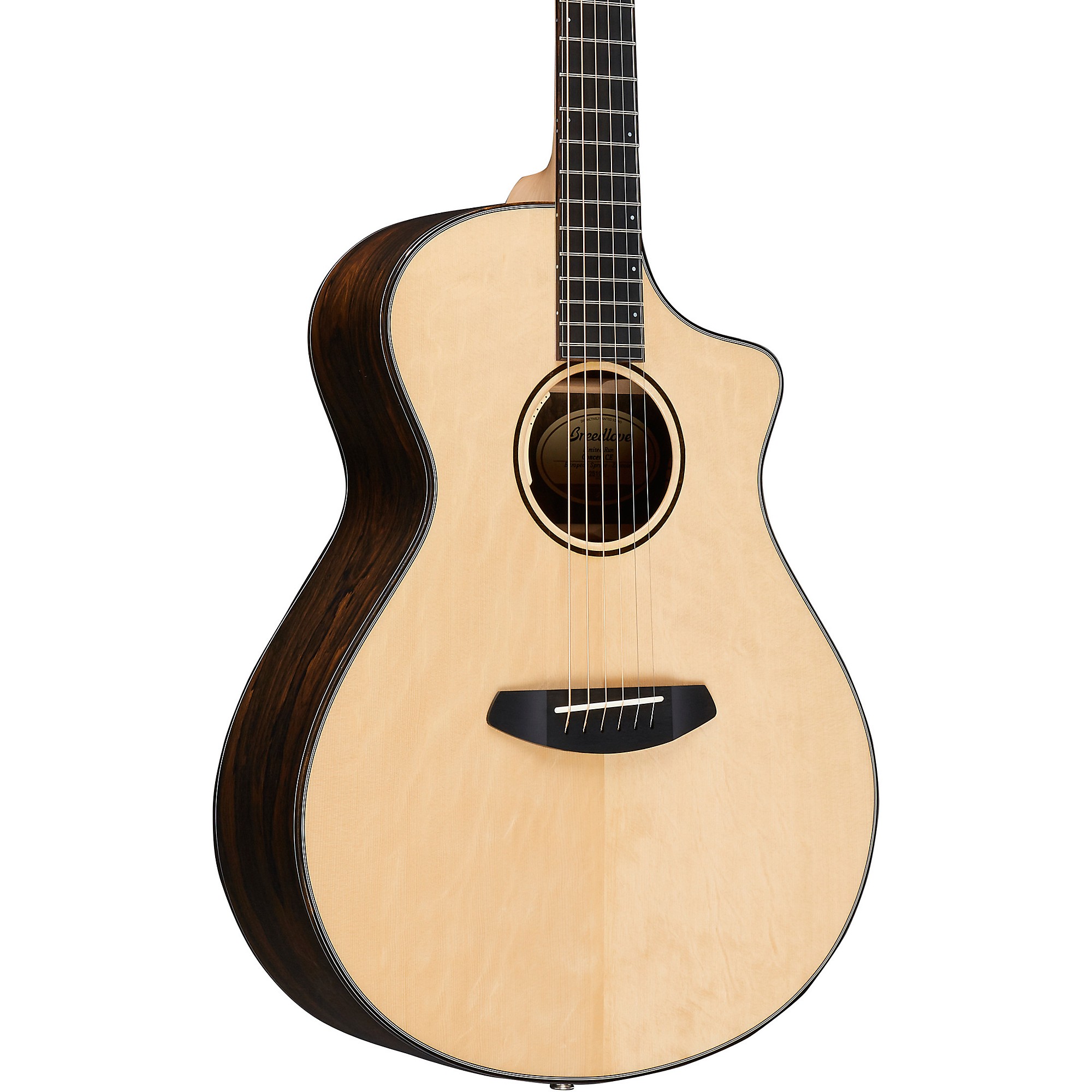 Platinum Breedlove Limited Run Concert CE European Spruce