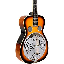 Gold Tone PBR-D Paul Beard Signature Series Left-Handed Roundneck Resonator Guitar Deluxe Tobacco Sunburst Tobacco Sunburst