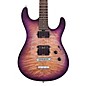 Ernie Ball Music Man Steve Morse Y2D Trem Electric Guitar Purple Sunset Quilt thumbnail