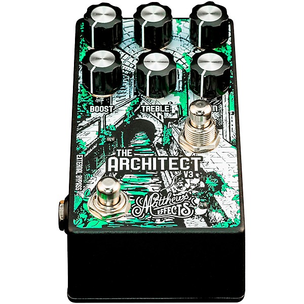 Open Box Matthews Effects Architect V3 Overdrive and Boost Effects