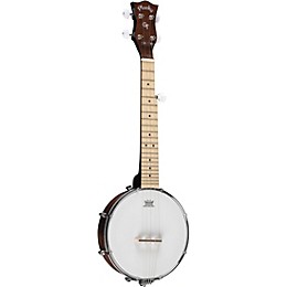 Gold Tone Left-Handed Plucky Traveler Banjo with Gig Bag Vintage Brown