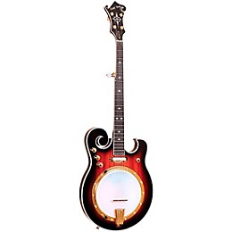 Gold Tone EBM-5 Electric Solidbody 5-String Banjo For Left Hand Players Sunburst