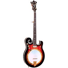 Gold Tone EBM-5 Electric Solidbody 5-String Banjo For Left Hand Players Sunburst