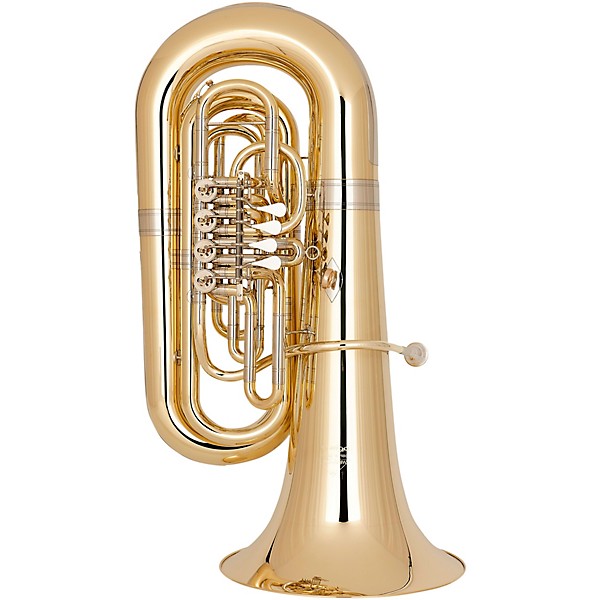 Miraphone Hagen 496 Series 4-Valve 5/4 BBb Tuba Yellow Brass Lacquer