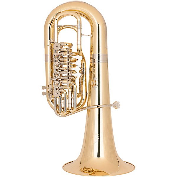 Miraphone Elektra 481C Series 6-Valve (4+2) 5/4 F Tuba Yellow Brass Lacquer