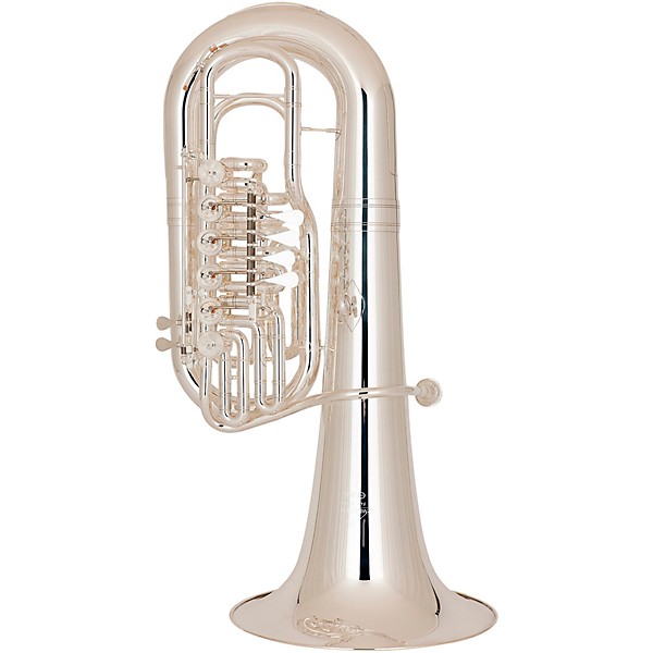 Miraphone Elektra 481C Series 6-Valve (4+2) 5/4 F Tuba Gold Brass Silver