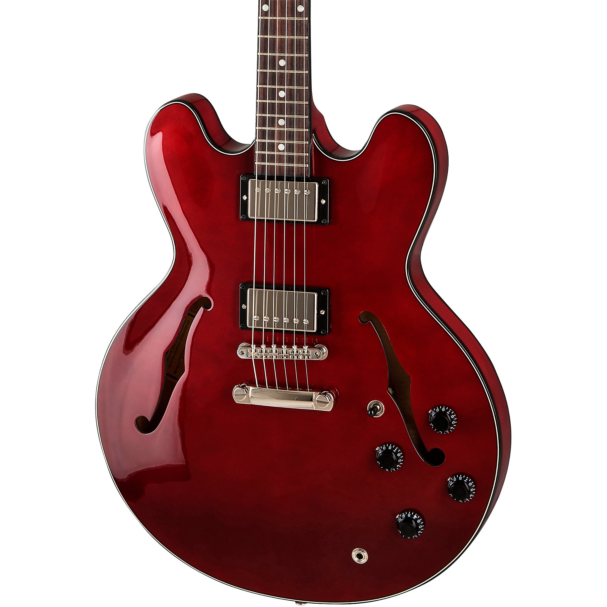 Gibson ES-335 Studio Semi-Hollow Electric Guitar Wine Red | Guitar Center