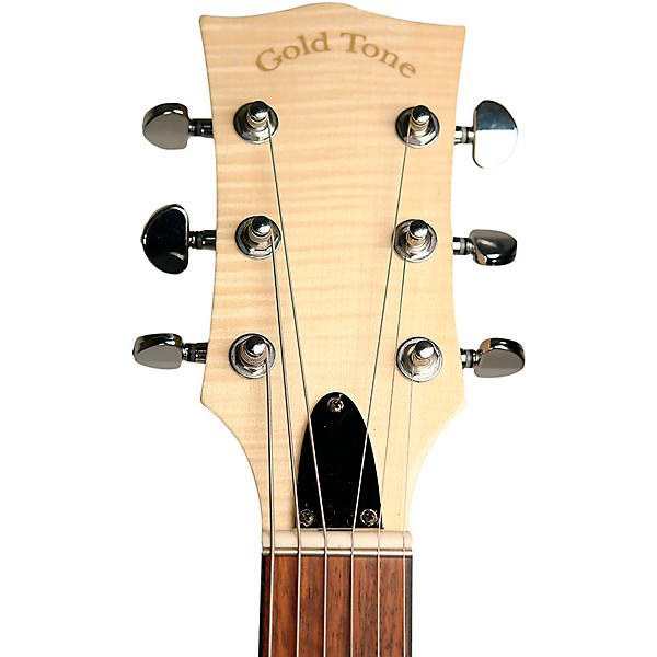 Gold Tone Left-Handed 6-String Banjo Guitar Gloss Natural