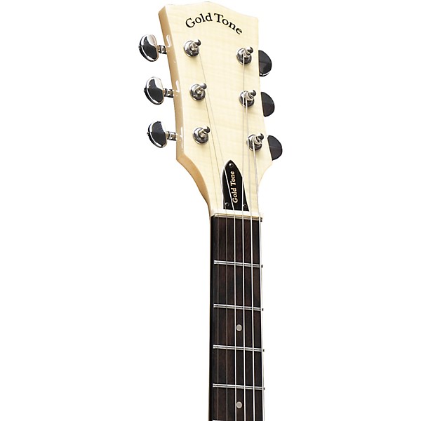 Gold Tone Left-Handed 6-String Banjo Guitar Gloss Natural