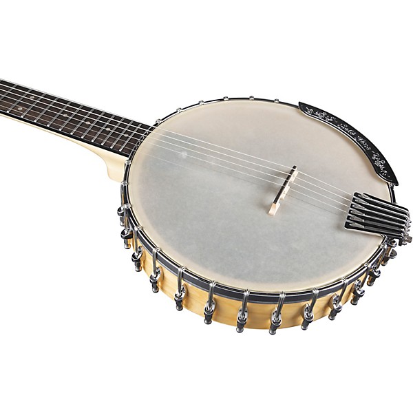 Gold Tone Left-Handed 6-String Banjo Guitar Gloss Natural