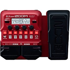 Zoom G1X FOUR Guitar Multi-Effects Processor With Expression