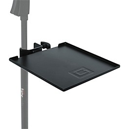 Gator GFW-SHELF0909 Gator Frameworks small microphone stand clamp-on utility shelf, capacity up to 10lbs.