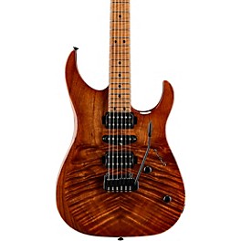 LsL Instruments XT4-DX 24-Fret Exotic HSH Koa Top Electric Guitar Faded Iced Tea Burst