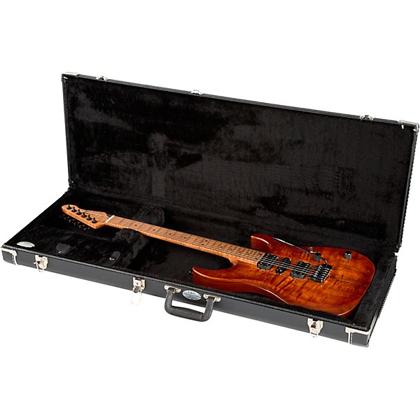 LsL Instruments XT4-DX 24-Fret Exotic HSH Koa Top Electric Guitar Faded Iced Tea Burst