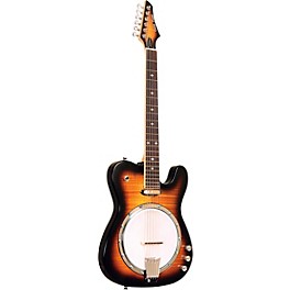 Gold Tone Solid Body Electric Banjitar Tobacco Sunburst