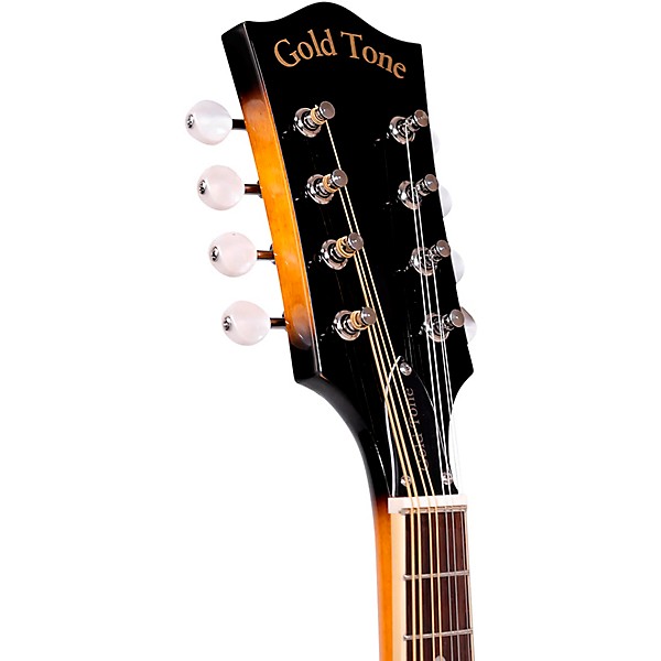 Gold Tone A-Style Mandolin with Pickup Tobacco Sunburst