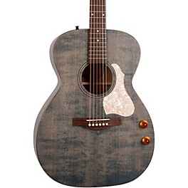 Art & Lutherie Legacy Denim Blue Q-Discrete Acoustic-Electric Guitar Faded Denim