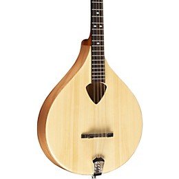 Gold Tone Irish Bouzouki Mandolin with Case Satin Natural