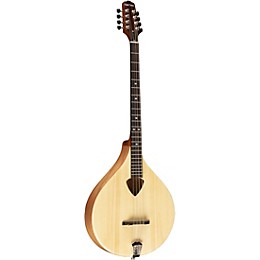 Gold Tone Irish Bouzouki Mandolin with Case Satin Natural