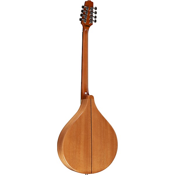 Gold Tone Irish Bouzouki Mandolin with Case Satin Natural