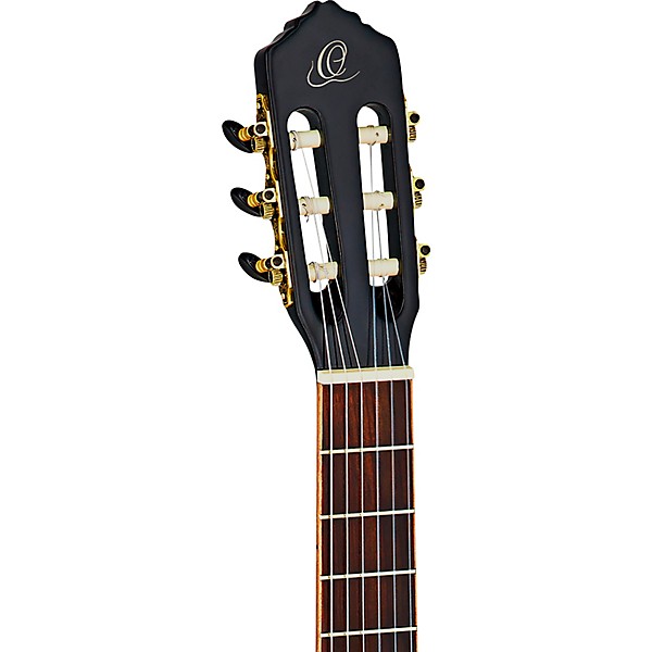 Ortega Family Series R221BK Classical Guitar Gloss Black