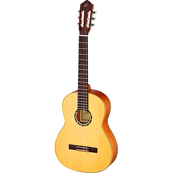 Ortega Family Series R121L Left-Handed Classical Guitar Satin Natural
