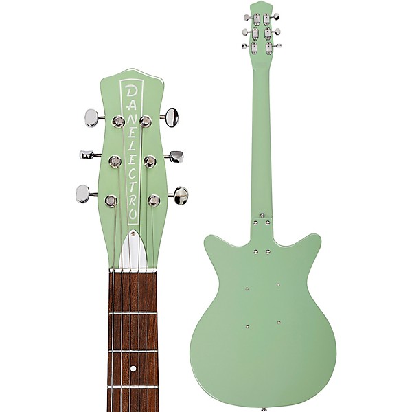 Danelectro 59M NOS+ Electric Guitar Keen Green