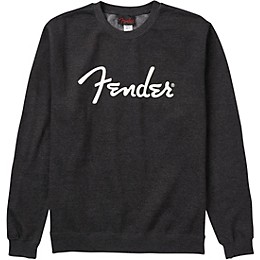 Fender Spaghetti Logo Pullover X Large Charcoal