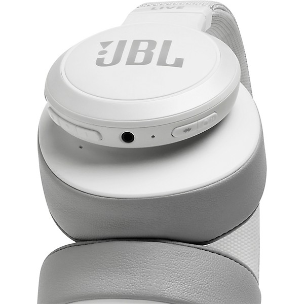 Open Box JBL LIVE 500BT Wireless Over-Ear Headphones Level 2 White 194744872884