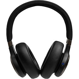 JBL LIVE 650BTNC Wireless Over-Ear Noise-Cancelling Headphones Black
