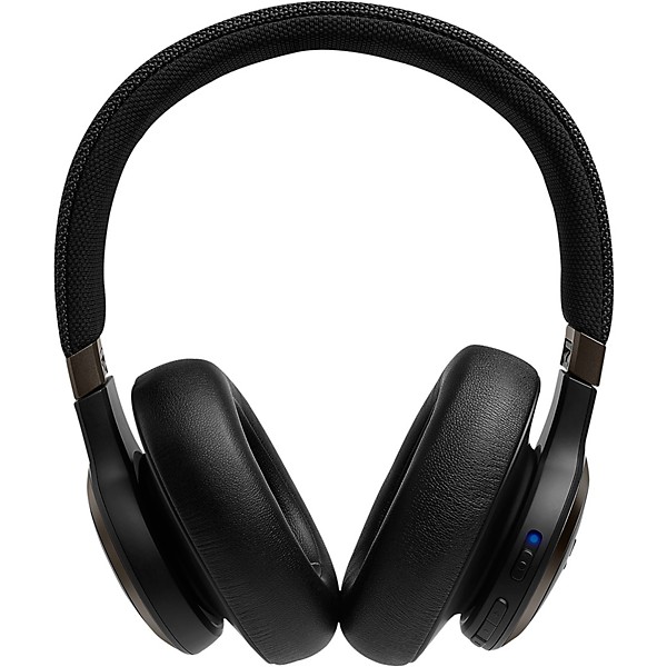JBL LIVE 650BTNC Wireless Over-Ear Noise-Cancelling Headphones Black