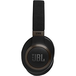 JBL LIVE 650BTNC Wireless Over-Ear Noise-Cancelling Headphones Black