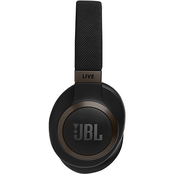 JBL LIVE 650BTNC Wireless Over-Ear Noise-Cancelling Headphones Black