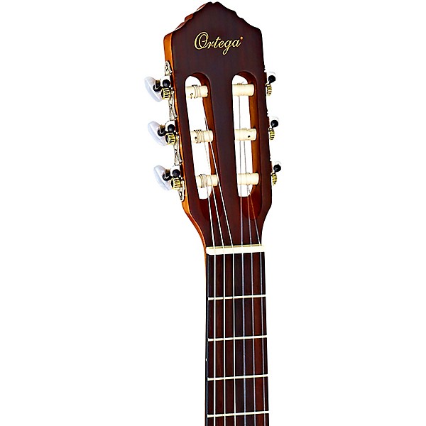 Ortega Family Series R121-7/8 7/8 Size Classical Guitar Satin Natural 0.75