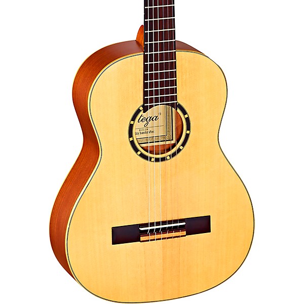 Open Box Ortega Family Series R121-3/4 3/4 Size Classical Guitar Level 2 Satin Natural, 0.75 194744742507