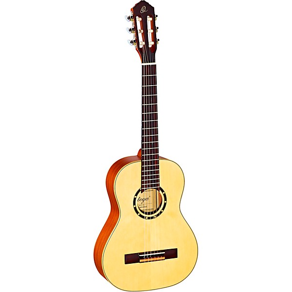 Ortega Family Series R121-1/2 1/2 Size Classical Guitar Satin Natural 0.5