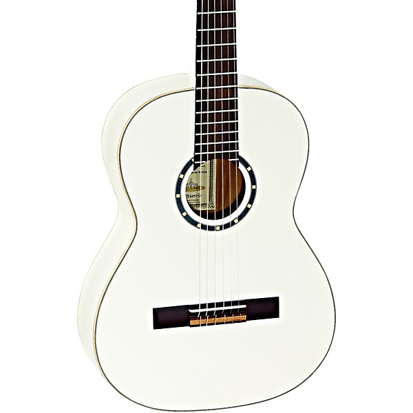 Ortega Family Series R121-7/8WH 7/8 Size Classical Guitar White