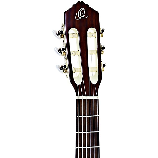 Ortega Family Series R121-7/8WH 7/8 Size Classical Guitar White