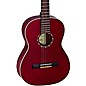 Ortega Family Series R121-7/8WR 7/8 Size Classical Guitar Transparent Wine Red 0.875 thumbnail