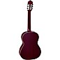 Ortega Family Series R121-7/8WR 7/8 Size Classical Guitar Transparent Wine Red 0.875