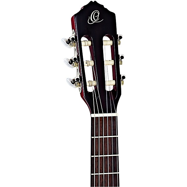 Ortega Family Series R121-7/8WR 7/8 Size Classical Guitar Transparent Wine Red 0.875