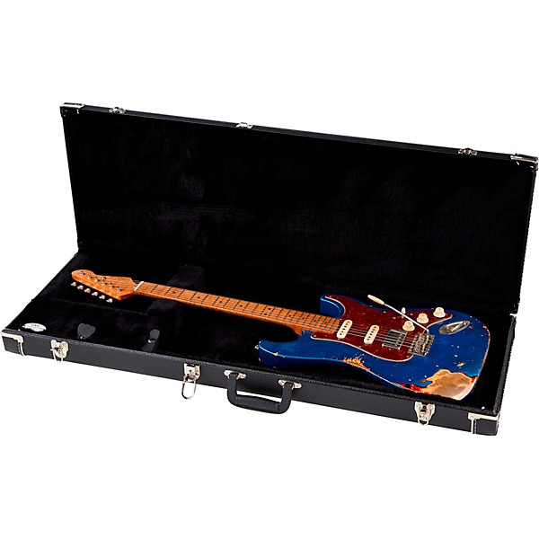 Open Box LsL Instruments Saticoy DX HSS Flame Maple Top Electric Guitar Level 2 Lake Placid Blue over 3-Color Sunburst 197...