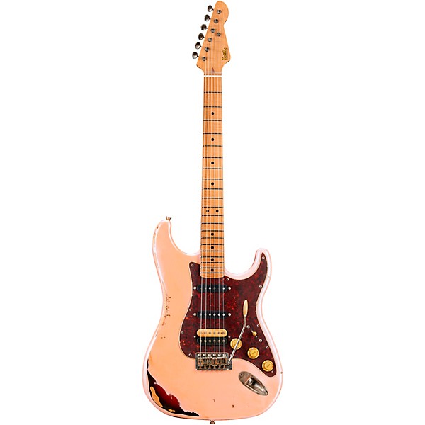 LsL Instruments Saticoy HSS Electric Guitar Ice Pink over 3-Color Sunburst