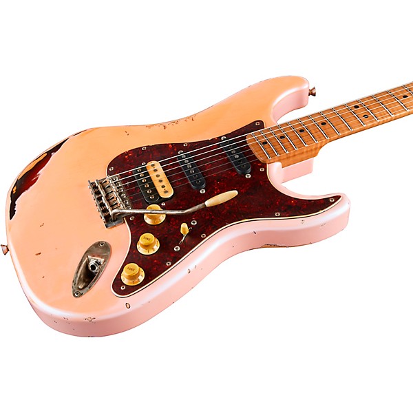 LsL Instruments Saticoy HSS Electric Guitar Ice Pink over 3-Color Sunburst