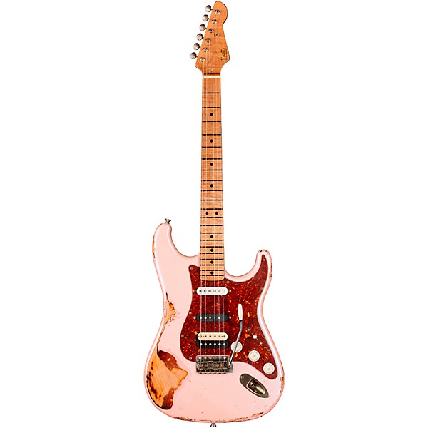 LsL Instruments Saticoy HSS Electric Guitar Ice Pink over 3-Color Sunburst