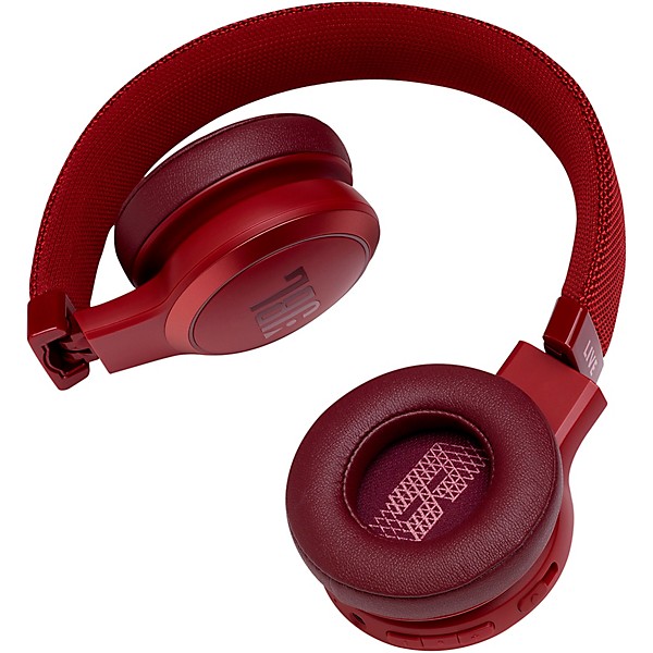 JBL LIVE 400BT Wireless On-Ear Headphones Red