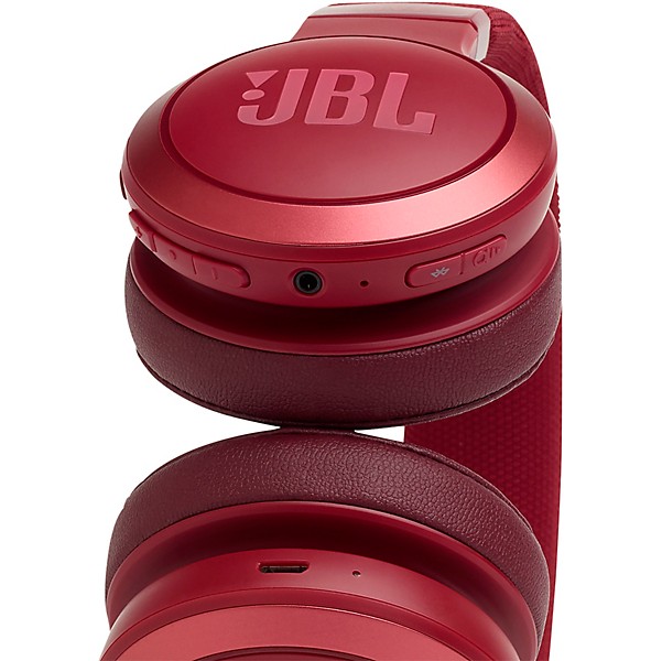 JBL LIVE 400BT Wireless On-Ear Headphones Red