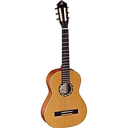 Ortega Family Series R122-1/2 1/2 Size Classical Guitar Satin Natural 0.5