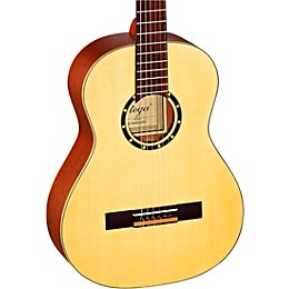 Ortega Family Series Pro R133-3/4 3/4 Size Classical Guitar Natural 0.75