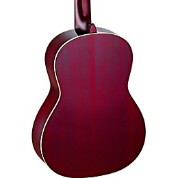 Ortega Family Series Pro R131SNWR Slim Neck Classical Guitar Transparent Wine Red